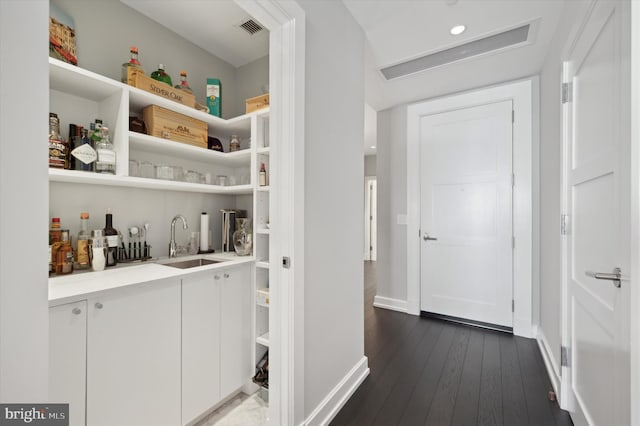 pantry featuring sink