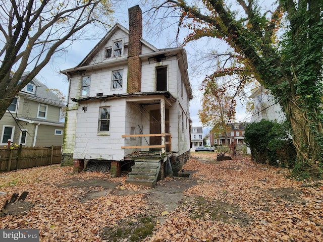 view of back of house