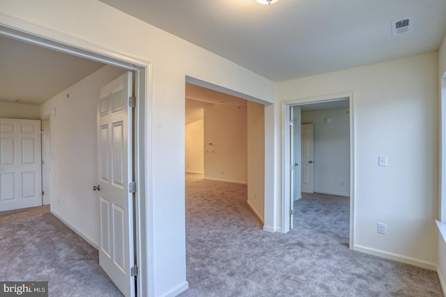 5003 E Pebble Ln Unit J, Milford, DE 19963 - hall featuring carpet flooring and baseboards