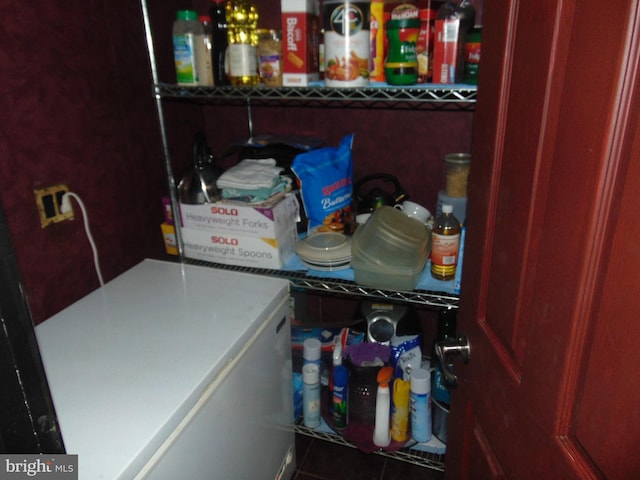 view of pantry