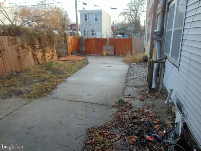 exterior space with a patio area