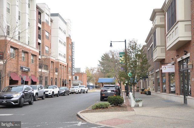 view of street