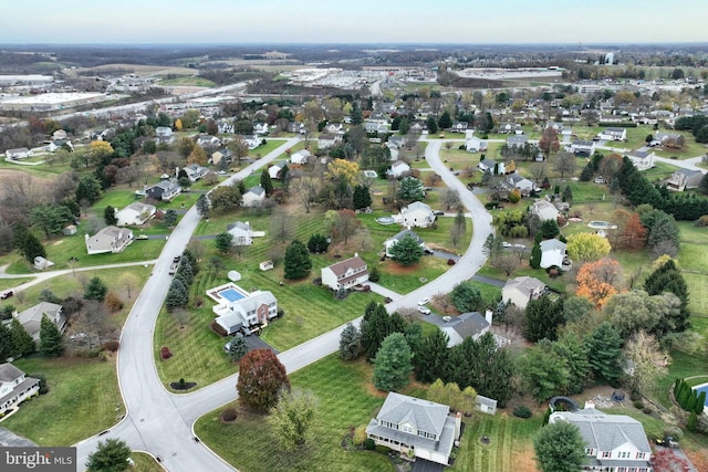 aerial view