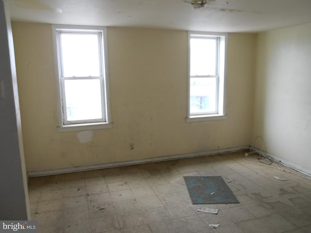 view of empty room