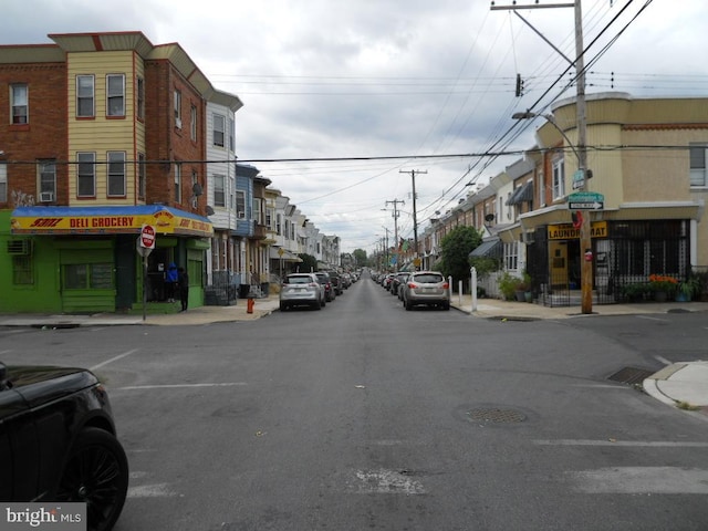 view of road