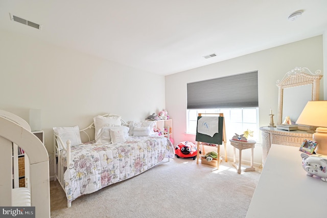 bedroom featuring carpet floors