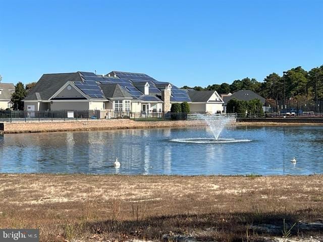 view of water feature