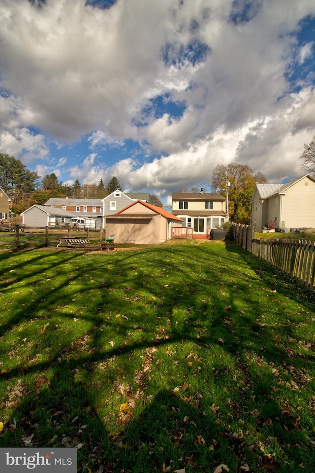 view of yard