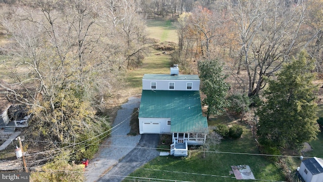 bird's eye view