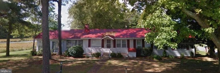 view of ranch-style home