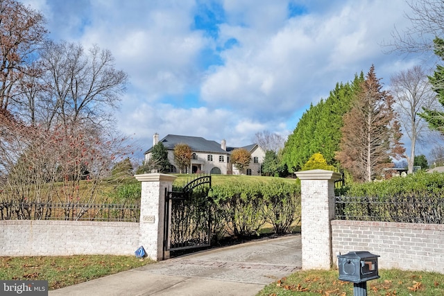 view of gate