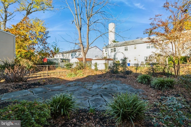 view of yard featuring a patio area