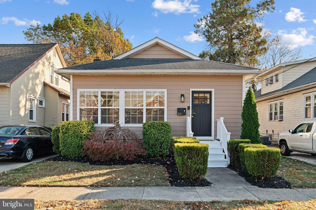 view of bungalow-style house