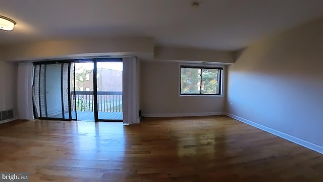 bonus room featuring hardwood / wood-style floors