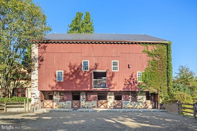 view of property exterior