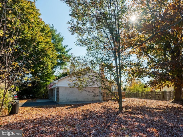 view of property exterior