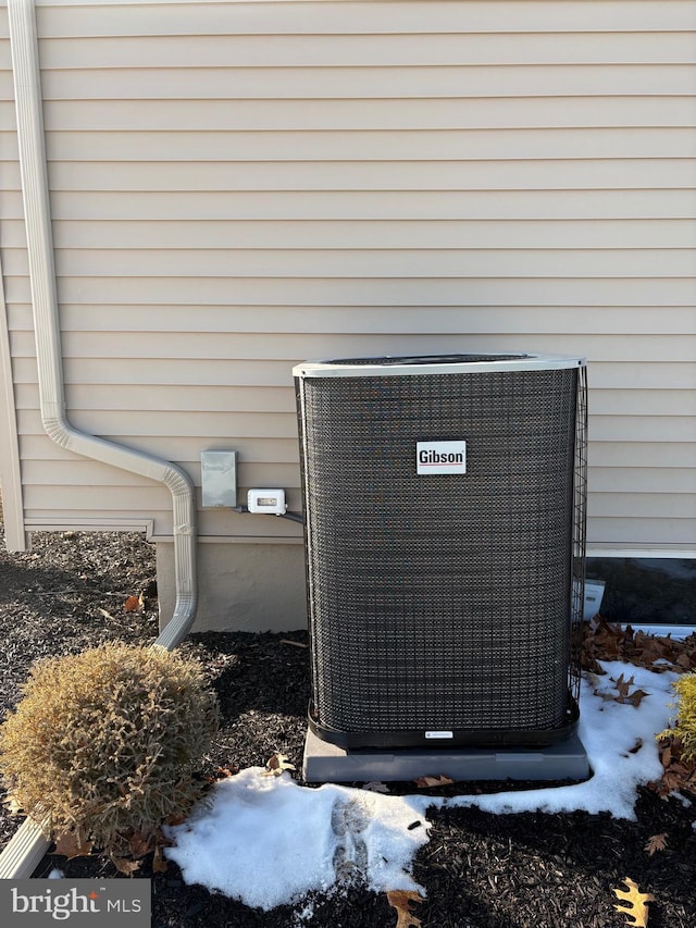 exterior details featuring central air condition unit