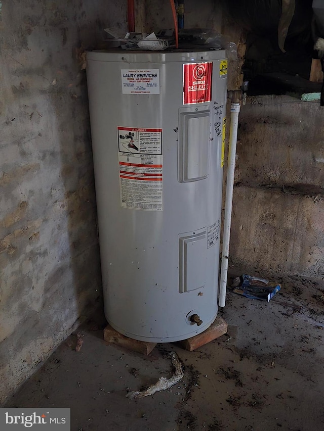 utilities featuring water heater