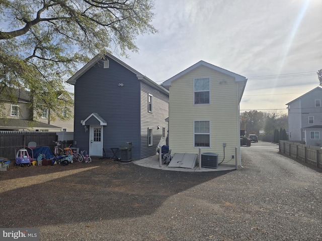 13 E Millbrooke Ave, Woodstown, NJ 08098 - rear view of property featuring central AC unit