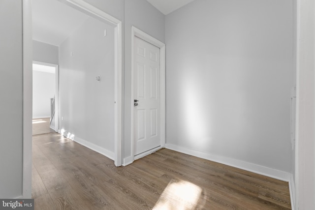 1826 Brunswick Ave, Lawrence Township, NJ 08648 - unfurnished bedroom featuring wood finished floors and baseboards