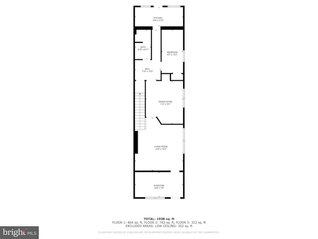 1826 Brunswick Ave, Lawrence Township, NJ 08648 - home floor plan