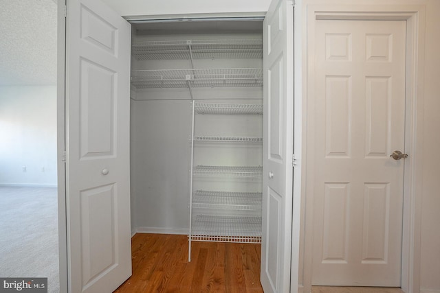 view of closet