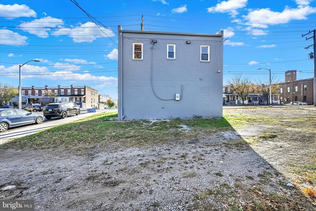 view of side of home