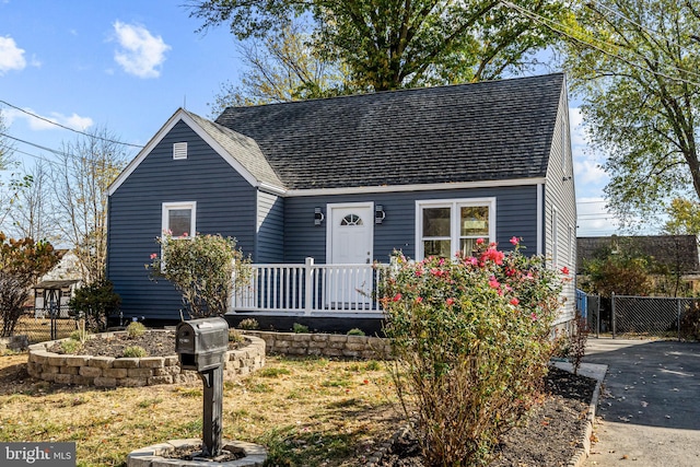 view of front of house