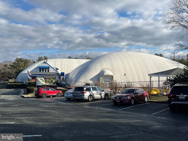 view of car parking