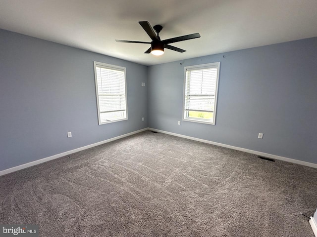 2040 Jelena Rd, Shippensburg, PA 17257 - unfurnished room with ceiling fan, carpet, and baseboards