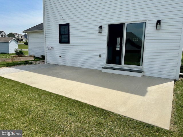 2040 Jelena Rd, Shippensburg, PA 17257 - rear view of house with a patio area and a lawn