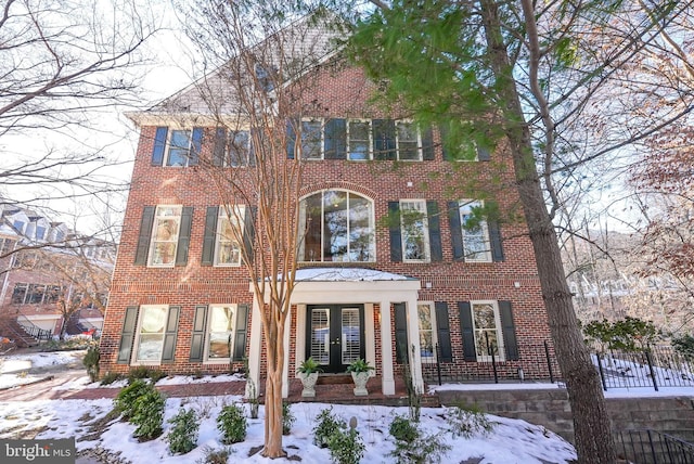 view of colonial-style house