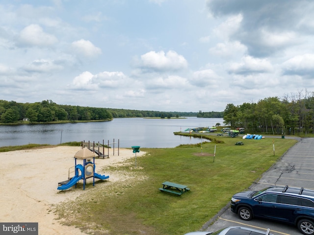 property view of water