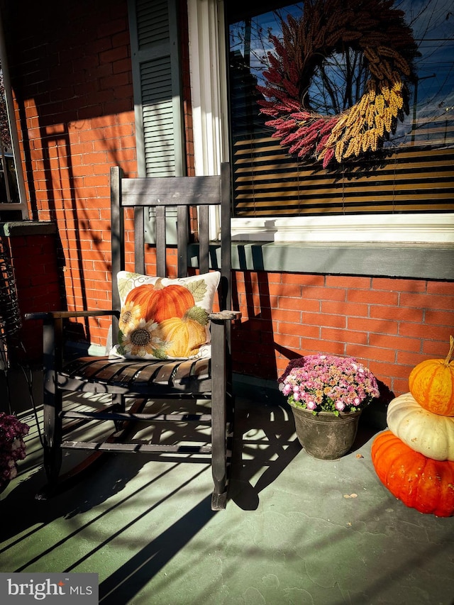 view of patio / terrace featuring covered porch