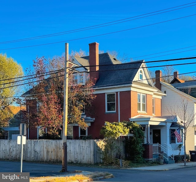 view of property exterior