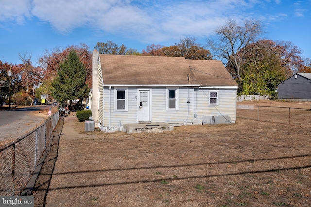 view of rear view of house