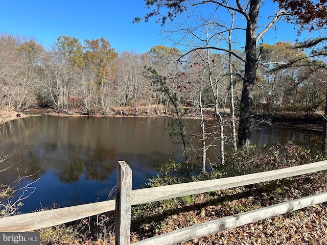 property view of water