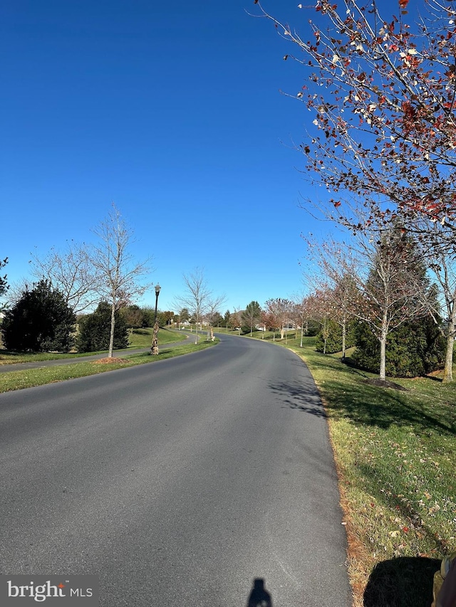 view of road