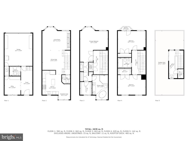 1024 Pier Pointe Lndg Unit 107, Baltimore, MD 21230 - home floor plan