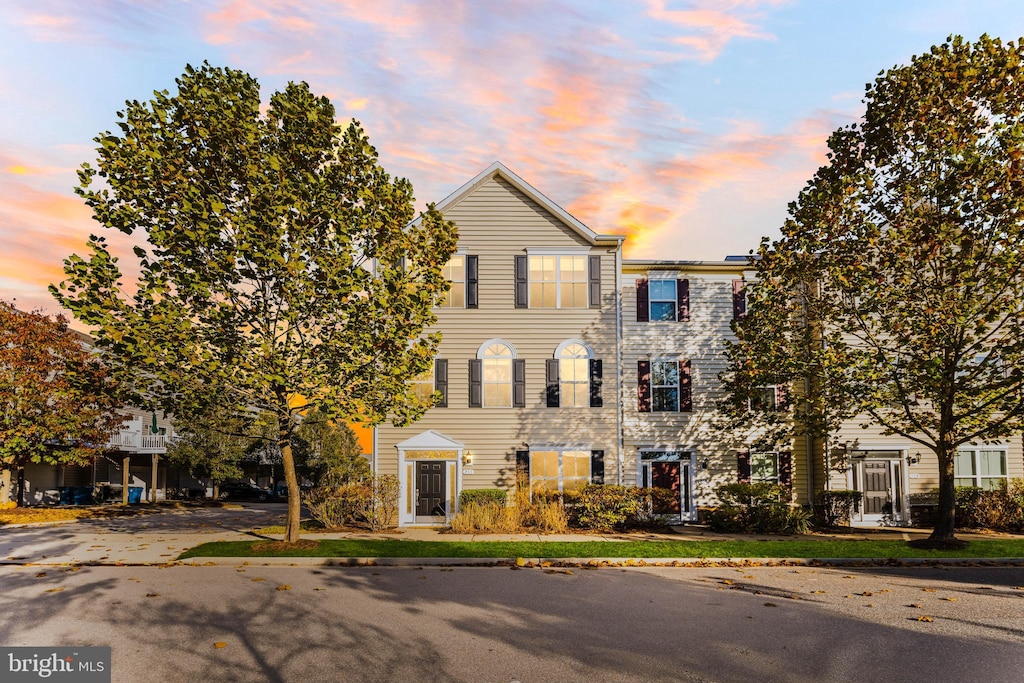 view of townhome / multi-family property