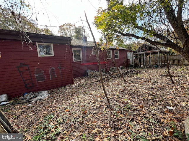 94 Pine Rd, Pasadena, MD 21122 - view of home's exterior featuring fence