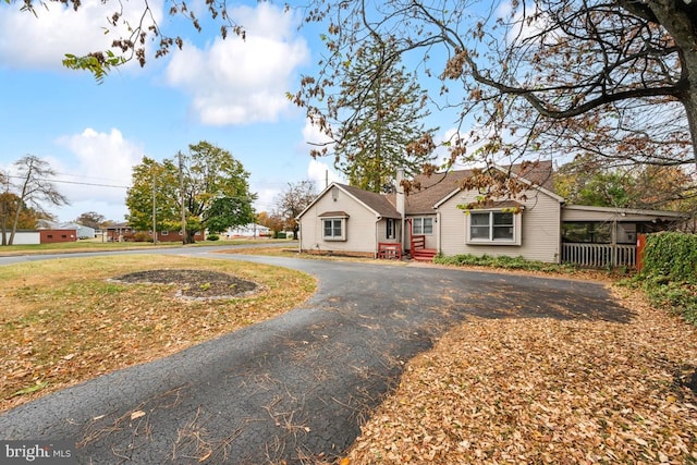 view of ranch-style house