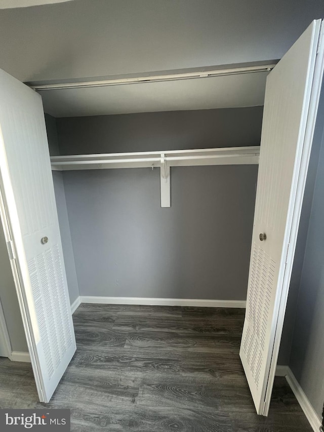 view of closet