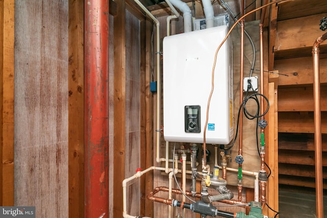 utilities with tankless water heater