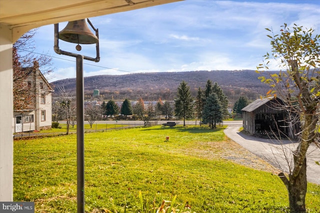 3315 E College Ave, Bellefonte, PA 16823 - view of green lawn featuring a mountain view