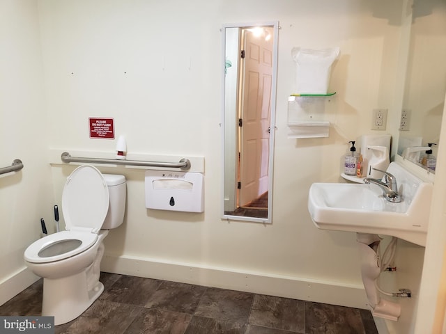 bathroom with toilet