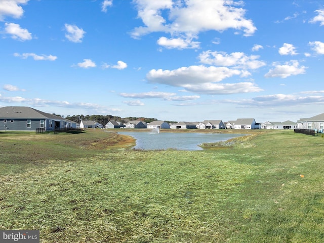 property view of water