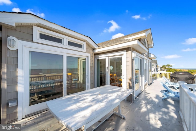 view of patio / terrace with grilling area