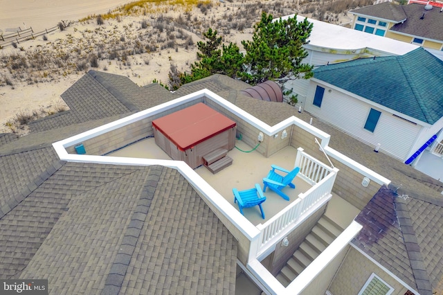 2 N 2nd St, Surf City, NJ 08008 - aerial view of property and surrounding area