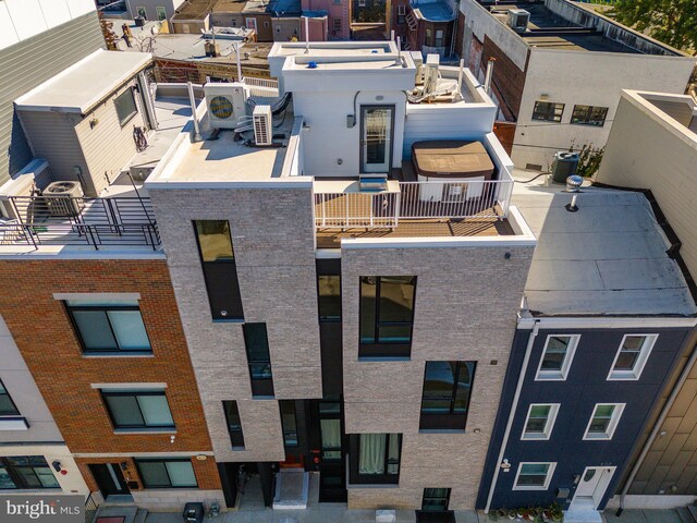 1607 Germantown Ave, Philadelphia, PA 19122 - aerial view of property and surrounding area